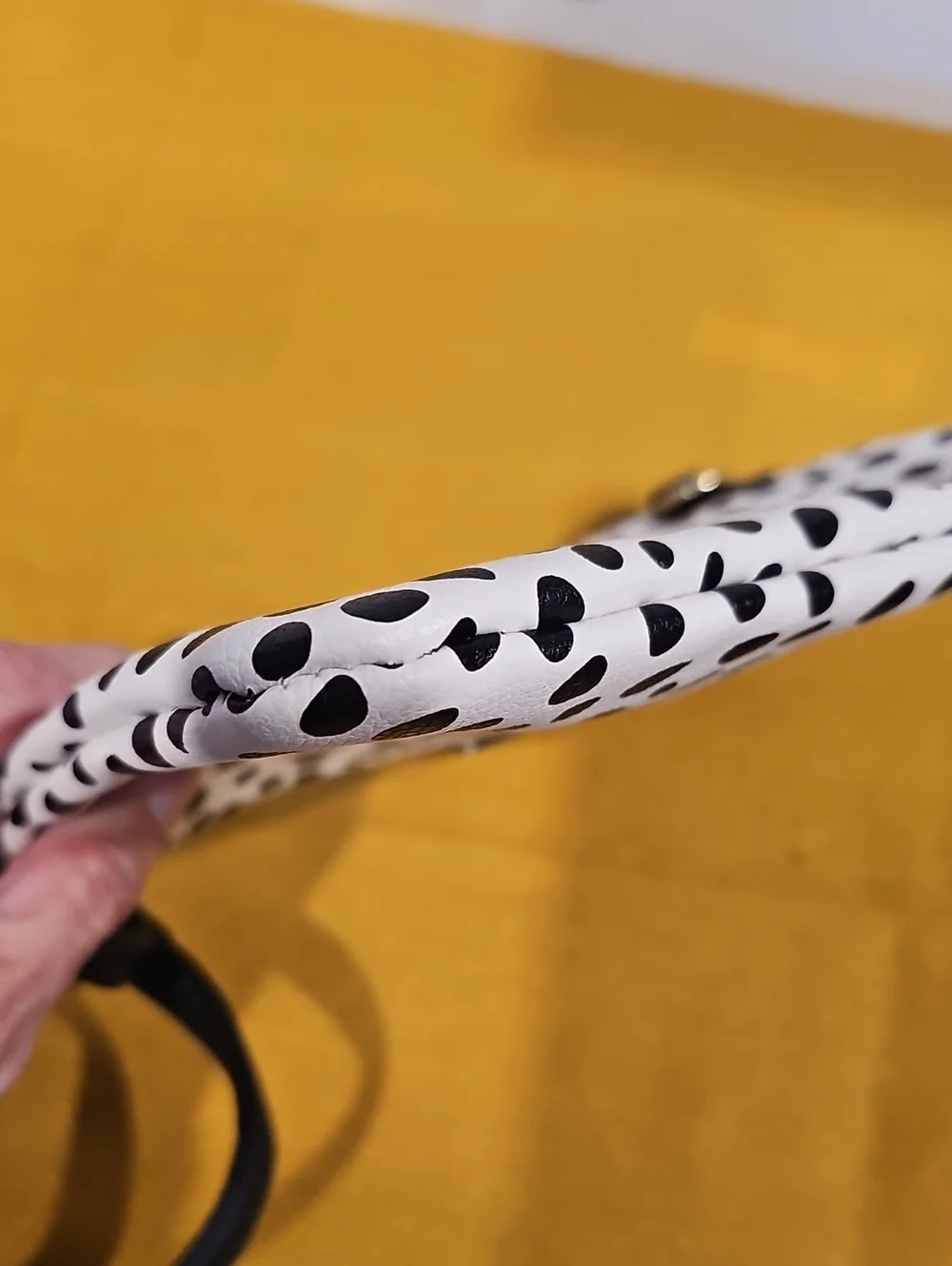 Luv Betsey By Betsey Johnson Dalmation Print Wristlet Clutch NWOT